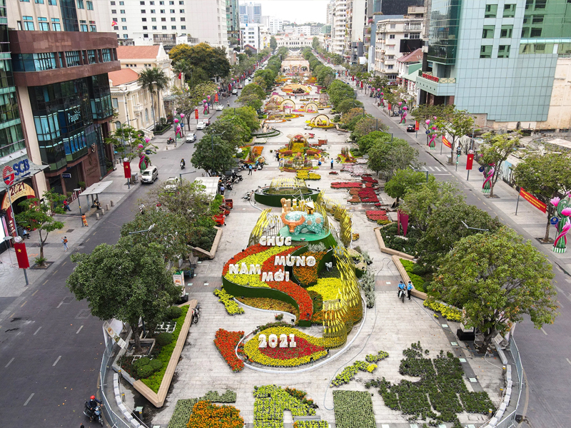 Nguyen Hue Flower Street Festival