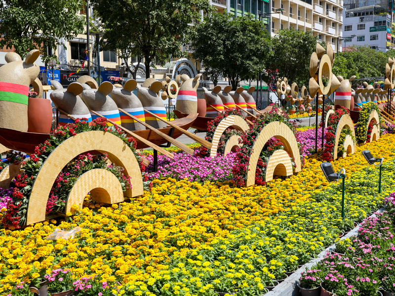 Nguyen Hue Flower Street Festival