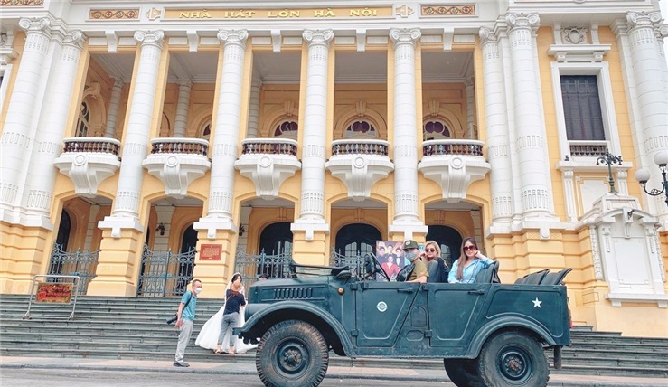 Hanoi Jeep Tours: Food + Culture + Sight + Fun in Vietnam people’s army legend Jeep