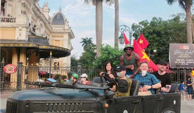 Hanoi Jeep Tours: Food + Culture + Sight + Fun in Vietnam people’s army legend Jeep