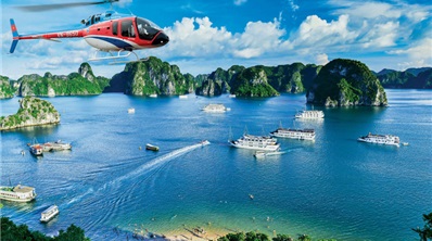 Ha Long Bay Tour 1 Day By Helicopter And Boat