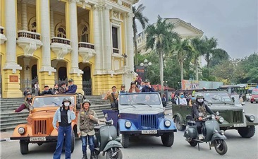 Hanoi Jeep Tours Half Day