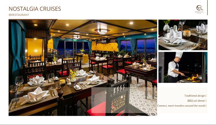 Nostalgia 5* Cruise Ha Long bay – Lan Ha bay